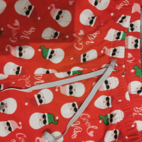 PJ Couture Cool Vibes Santa Fleece Pajamas - Picture 2 of 5
